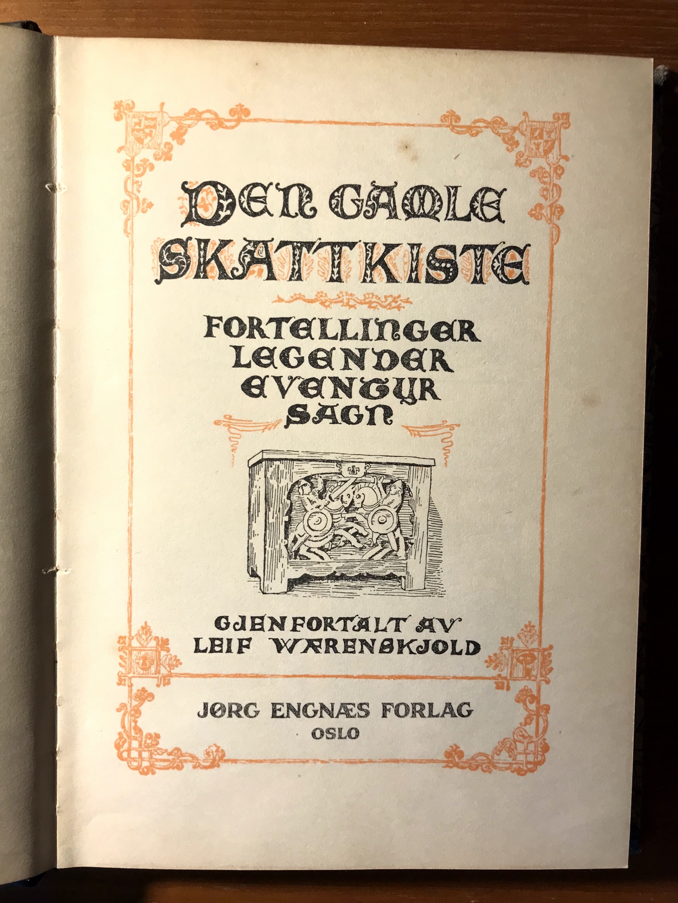 old norwegian book=